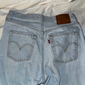 levi ribcage straight ankle jeans 26